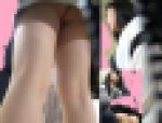 仲間由●恵に似た美人さんの脚と尻。