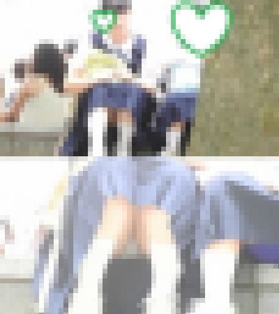 素朴で可愛い！！当然白パン！！（ＦＨＤ）お座りＣちゃん！！大変です！！パンツが見えてますよ特別編９