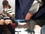 【JK風ギャル痴漢】無抵抗なギャルが強引に痴漢される！！学生スカートで朝の満員電車に乗車するとそうなりますよね…。