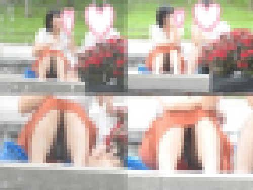 お座りお姉さん発見！！（ＦＨＤ）大変です！！パンツが見えてますよ１６２