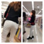 極上！モデル級ギャルの吸いつきたくなるような美尻