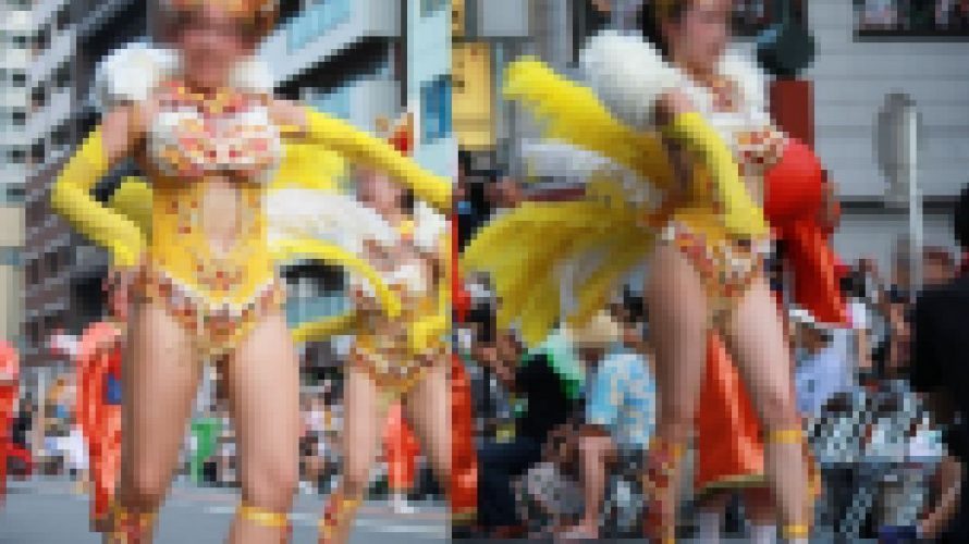 【写真】セクシーな黄金狐が翔舞！クールビューティーな女子大生サンバチーム　超盛り300枚！