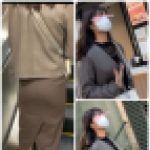 【有名大学生のパンティーライン】エロエロむっちむちの某有名大学生のエロ過ぎる淫乱肉尻に精子発射！【394】