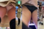 ２人のお姉さんの逆さパンチラ動画　２２０