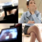 ※今回は動画中小窓でお顔をずっと眺めながらお股の間からスケスケパンストパンチラをたぷりご堪能いただける 編集となっております☆