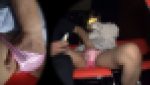 【痴漢映画館】おじさんの痴漢テクニックに女子大生がメロメロになる【痴漢SEX調教】