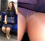 【逆さあり】仕事帰りの極上美女OL2人組み（後編）