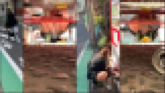 奇跡の対面M字パンチラ！！2度とない神の撮れ高！！