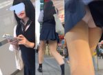 制服女子を追ってみた
