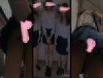 TikTokで見つけた緑チェックJK＆小柄なJKの続き