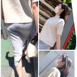 【芸能人シリーズ！木村多江似】木村多江似の美人OLスレンダー美尻を公開！モチもち肉尻がエロい！【445】
