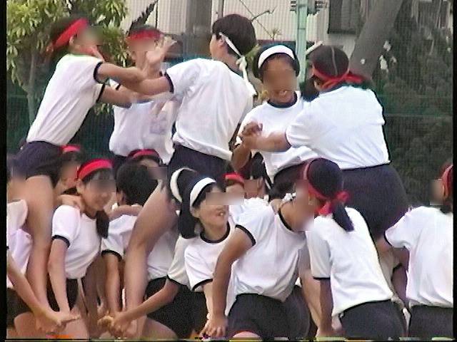 GD-01-2 倒し合う女子騎馬戦