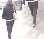ピタパンに身を纏ったキャリアウーマン美女3態