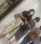 色っぽい美人お姉様の花柄生パンティ！