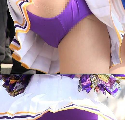 【高画質FHD】★ズームアップ！正統派美人チア　HD58-03