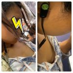 美人お姉さんの超接近のエロすぎる胸元・胸チラ７