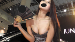 ミニスカ巨乳キャンギャル