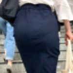 【美人美尻ＯＬ】スレンダーエロ尻美女の変態的美尻に立ちバックで肉棒をマンコの奥までぶち込み犯す！【476】