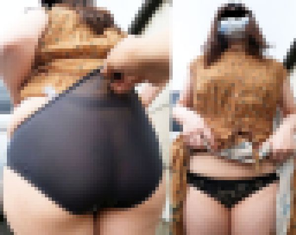 【ワンコイン人妻パンチラ】大人気ケーキショップに朝イチで並んでたお上品おばさん