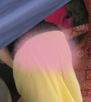 『４K』透けパン！生意気女・・精子付きのサンダルを履く足