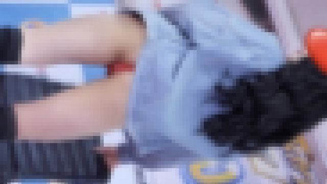 【巨乳アイドル】たわわなお乳とアイドルらしからぬ食い込み股間