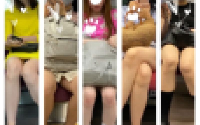 豪華5名の美人お姉さんの対面エロ過ぎる生足美脚211