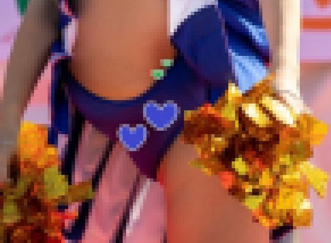 【写真高画質】チア２５　有名青アンスコ超本格派！part.5【Kの者】