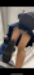 JK スジまで食い込み　制服女子　パンチラ