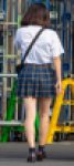 制服女子ストリートスナップ3