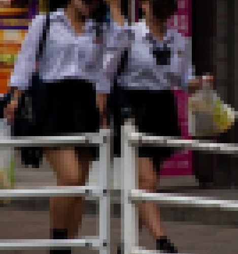制服女子ストリートスナップ4