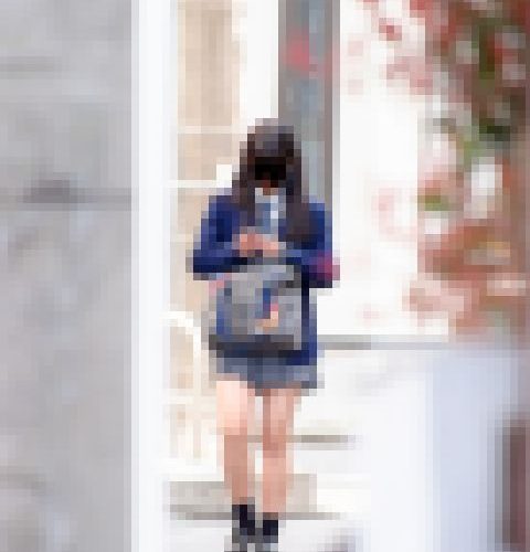 制服女子ストリートスナップ5