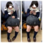 JK風制服美女の対面エロ過ぎるミニスカ生脚100
