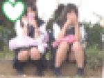 制服姿の可愛いコを発見！！（ＦＨＤ）大変です！！パンツが見えてますよ１９