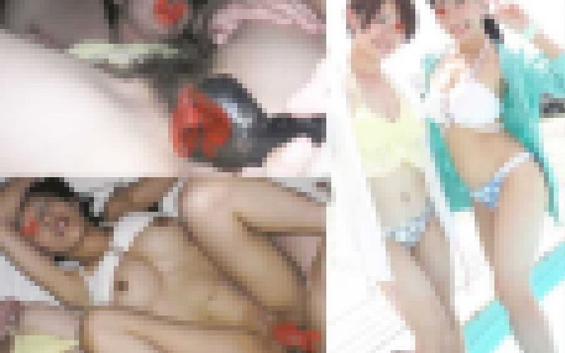 【睡◎姦】【水着着替え】【特典3本】インカレサークル夏休み交流会・私立女子大チアリーディング部員2名②《限定最高画質》