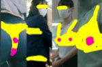 アナ◯ぱっくり、Ｔバック透けキャリアOLさんと、乳輪透けおっぱいOLさん、店内スト◯カ～、、