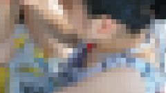 胸ちら動画 No.155 お団子ヘアが…