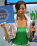 胸の膨らみにショートパンツのコンパニオン2015ドラッグストアショー【動画】イベント編 906