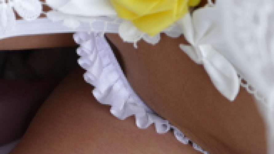 コミックマーケット コスプレ スタイル抜群美人レイヤーさんの超露出ウェディングコス★セクシー産毛丸見え★7分 コミケ
