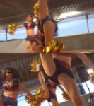 超高画質FHD動画 神アングル！ハイクラスS級美女チアガールを超至近距離のローアングルで撮影しちゃいましたNO-1NO-2セット