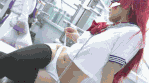 【スーパー高画質】一眼熱写！コスプレお姉さん大好き37[ニーハイと白パンツ合わせ]