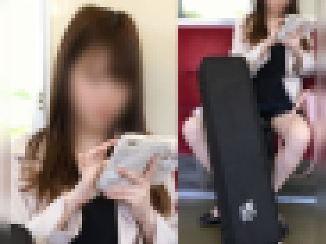 【10/11まで限定顔出し】いくらなんでもガニ股開脚しすぎな美脚美女