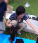 フリマ 可愛いお姉さん 胸チラ ブラチラ  店員 さん