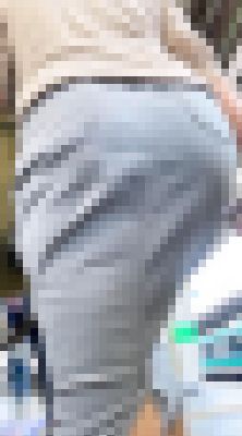 お姉さんの後ろ姿　１４３　OL　隠れ　巨尻　階段上り　清楚　グレー　タイトスカート