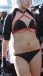 コスプレ2018冬おっぱに谷間下乳に勃起！野外撮影【動画】イベント編 4110
