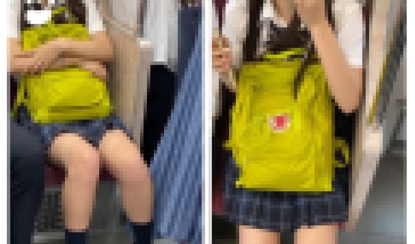 超絶JK風制服S級美女の真上からのエロ過ぎるミニスカ生脚128