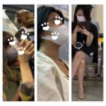 ３名の美人お姉さんのエロ過ぎる接近生足美脚266