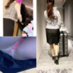 【禁断】ホテルマンのお姉さんのパンチラ盗撮！