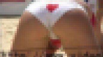 3167/「がぶり撮り・怒涛のビーチバレー(114)」