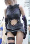 コスプレ2017夏特徴的なへそ食い込みを直す仕草に興奮！【動画】イベント編 3835と3844セット販売