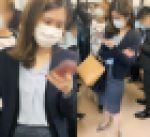 スタイル抜群の美人OLさんを近距離から堂々と撮影（其の一）